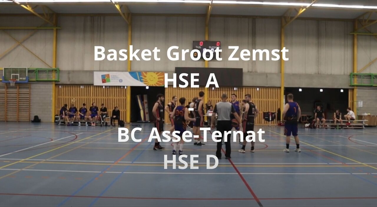 Basket Groot Zemst HSE A - BC Asse-Ternat HSE D - 23 september 23