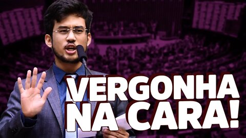Está faltando VERGONHA NA CARA!