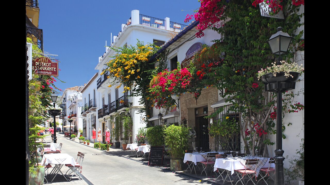 Marbella, Spain Drone footage