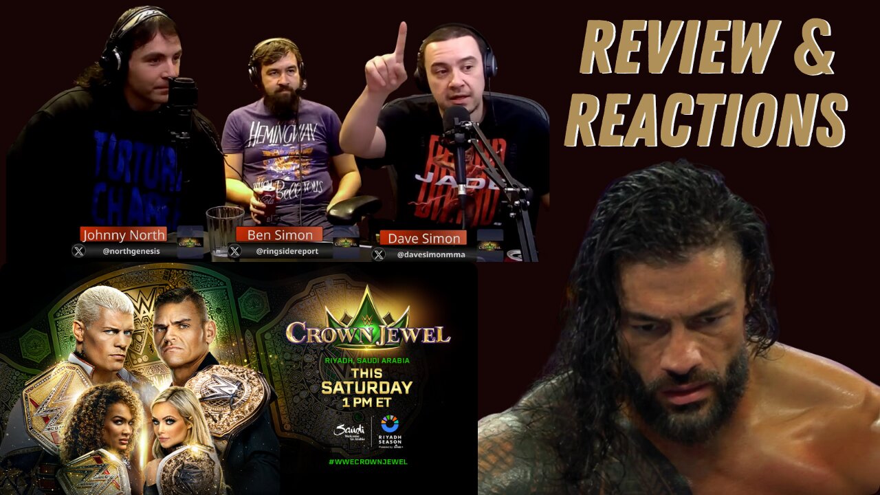 👑WWE Crown Jewel 2024 | POST SHOW |👑