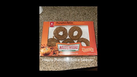 Happy Pumpkin Spice Season