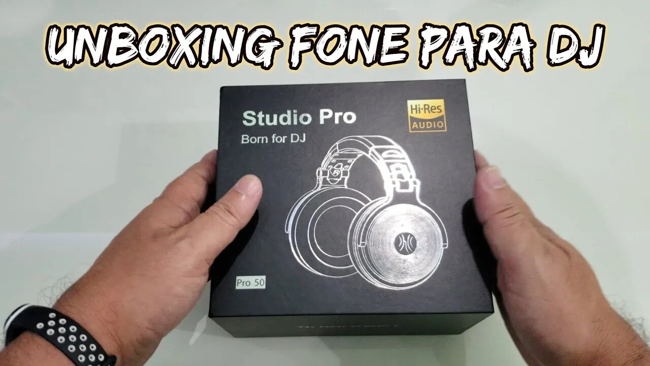 UNBOXING Produtos Bons e Baratos OneOdio Pro 50