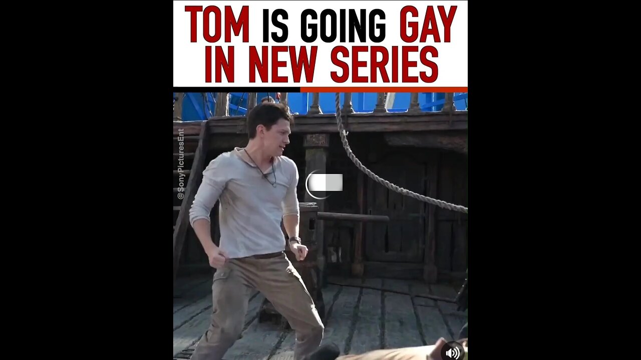 Tom Holland is coming out the closet in the new series 🤭