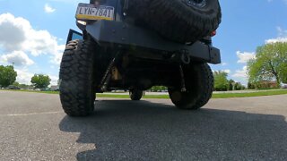 pypes exhaust System Revs On a 2013 jeep wrangler