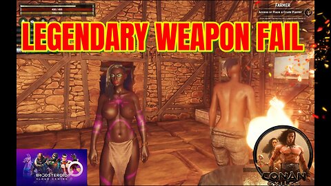 Conan Exiles Legendary weapon Busty Boobs #Boosteroid #conanexiles