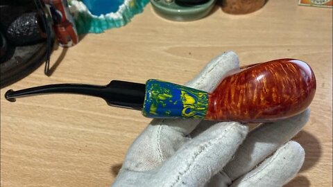 LCS Briars pipe 547 commission squat tomato