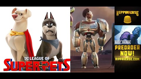 DC League of Super Pets' CYBORG w/ His Tokenized Look - Support the Rippaverse, Free from Tokenism