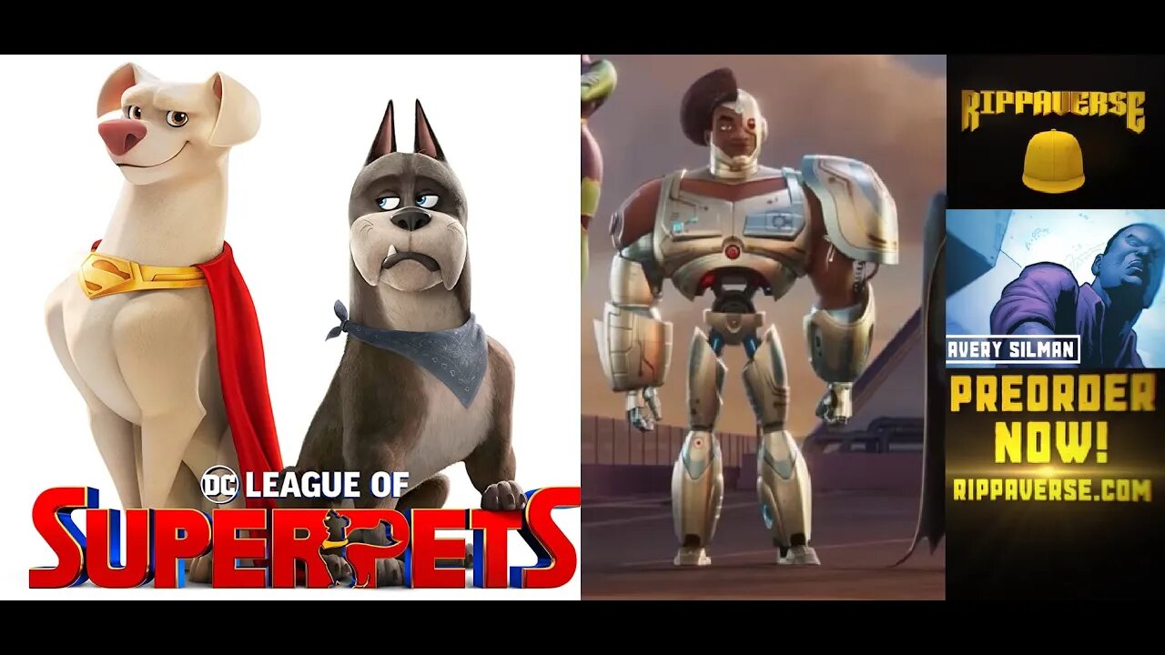 DC League of Super Pets' CYBORG w/ His Tokenized Look - Support the Rippaverse, Free from Tokenism