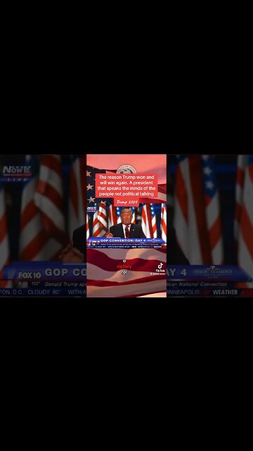 Trump message to all of us !