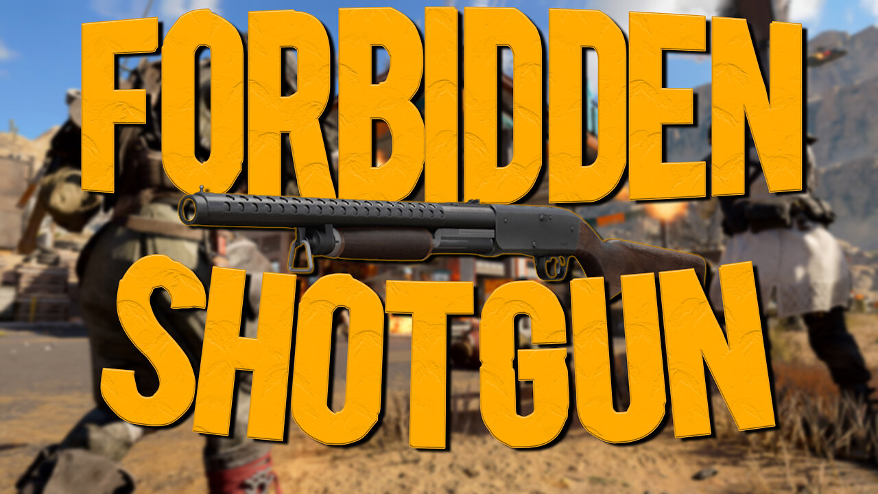 4.00 K/D WITH THE FORBIDDEN SHOTGUN | COLD WAR