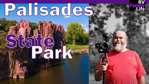 Rock climbing in Eastern South Dakota | Palisades State Park