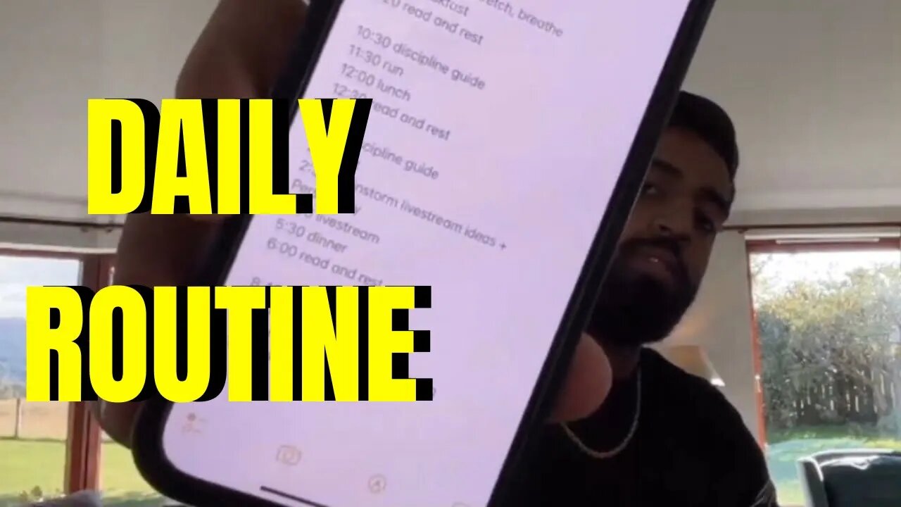 Hamza Breaks Down His Daily Routine 🤔🕓