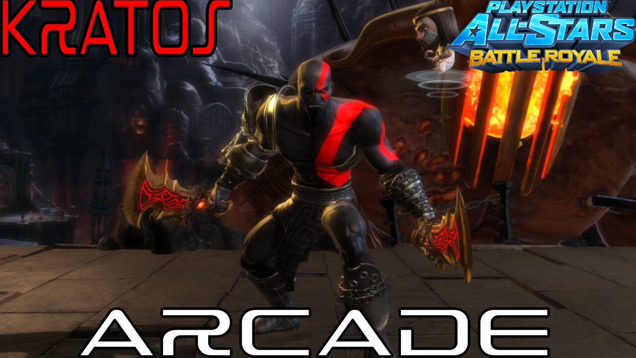 PlayStation All-Stars Battle Royale Arcade Mode: Kratos