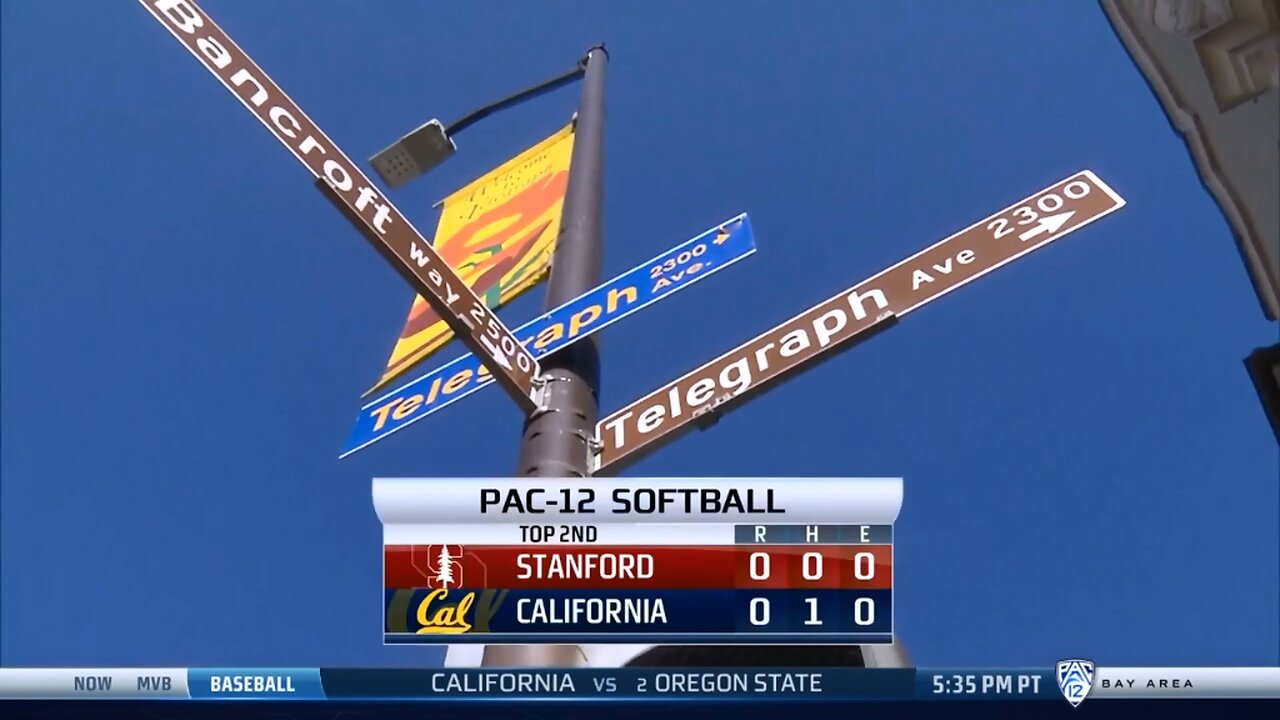 2019 Softball - STAN @ CA (Game 1)