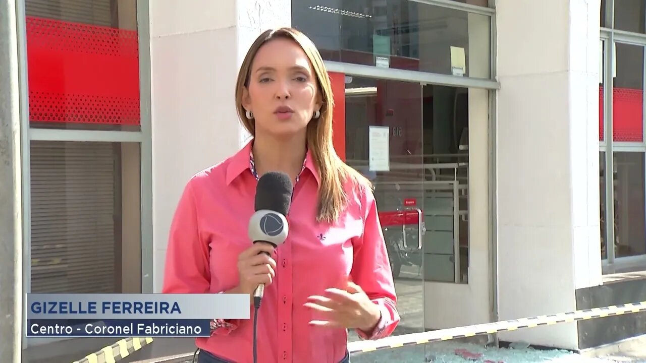 Coronel Fabriciano: Adolescente detido durante tentativa de furto a agência bancária da cidade