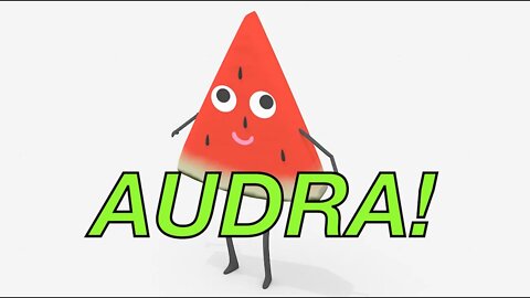 Happy Birthday AUDRA! - WATERMELON Birthday Song