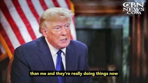 Monster Trump Declares Himself Christian Savior in Deranged Interview
