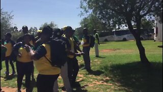 #ANC54 UPDATE 1 - Delegates arrive at Nasrec for ANC national conference (MQF)