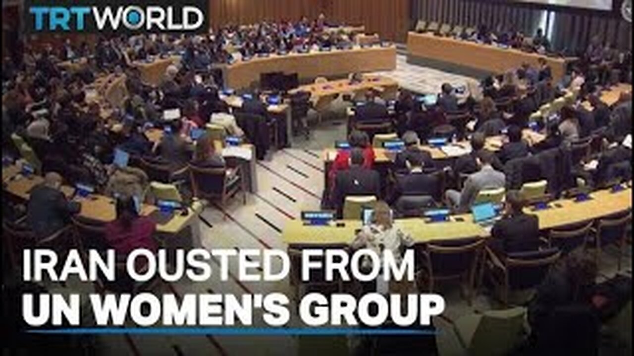 Iran ousted from UN women's body over violent crackdown