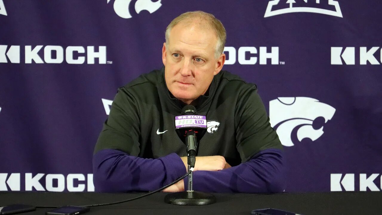 Kansas State Football | Chris Klieman Press Conference | October 31, 2023