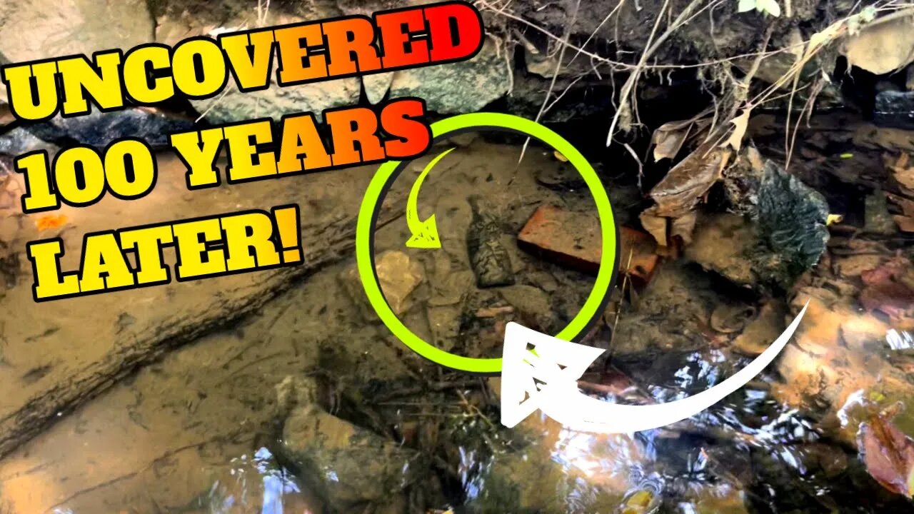 Following a 100 year old map to River Treasure! Valuable Antiques left behind!
