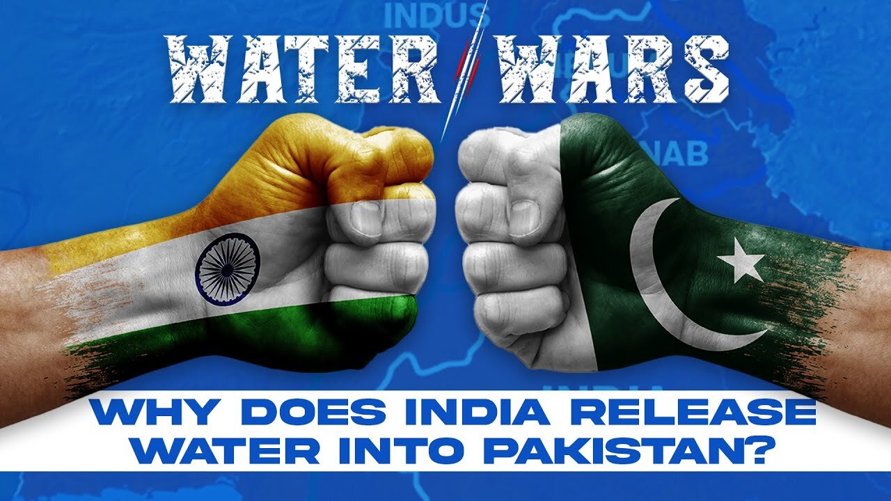 Why does India release water into Pakistan?