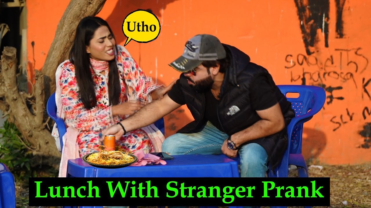 Lunch With Stranger Prank