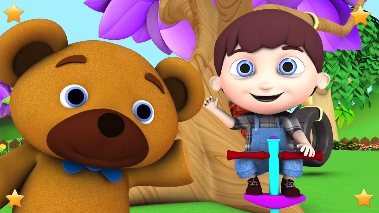 Jack Be Nimble | Kindergarten Nursery Rhymes & Songs for Kids