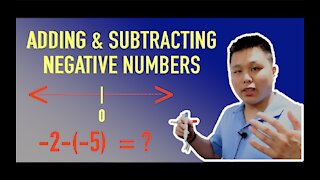 Adding and Subtracting Negative Numbers (HOW TO) - Examples | CAVEMAN CHANG