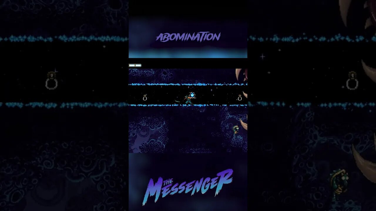 THE MESSENGER BOSS FIGHT | ABOMINATION #themessenger #bossfight #shorts