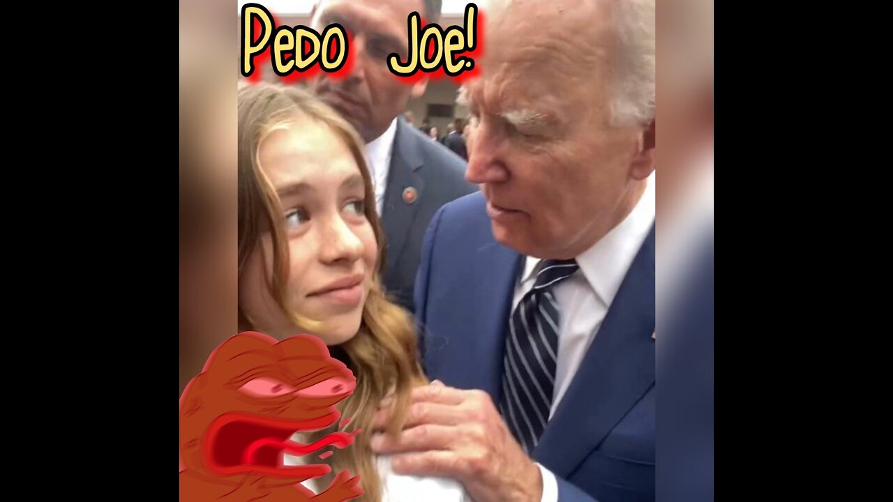 Pedo Joe Creeps On Another Young Girl