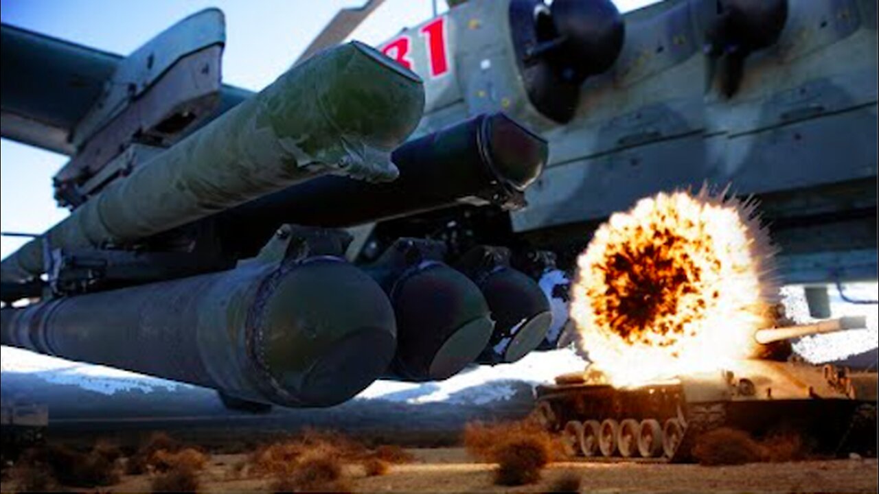 8 Leopard MBTs, and 3 French AMX-10 Destroyed by Russian anti-tank missile ATM