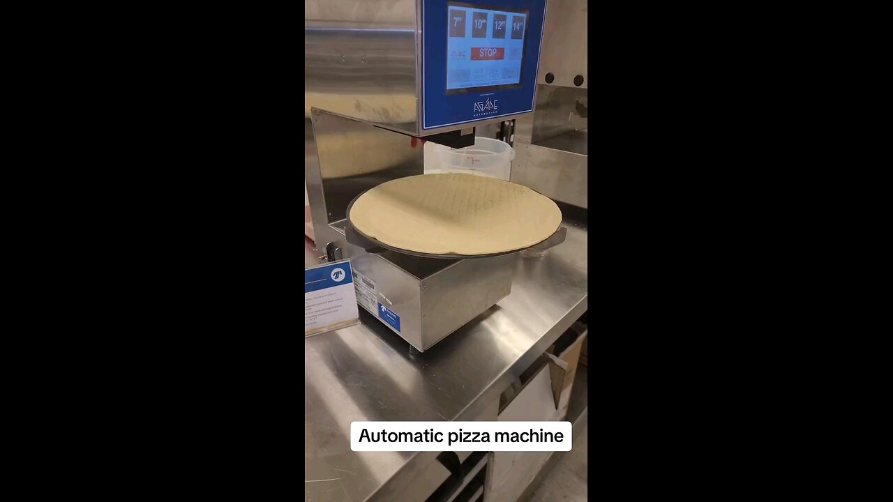 Auto pizza making