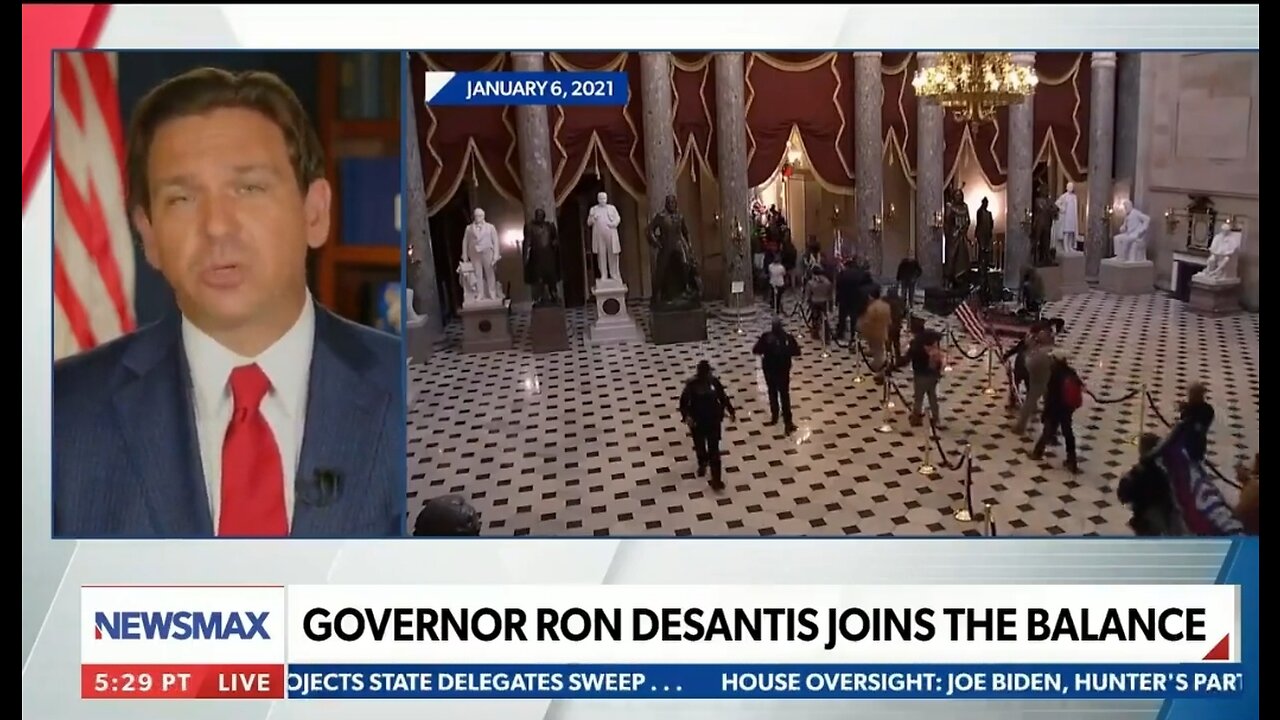 DeSantis on J6 Prisoners: We Need A Single Standard Of Justice