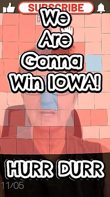 "Kamala Will Flip Iowa" They Said