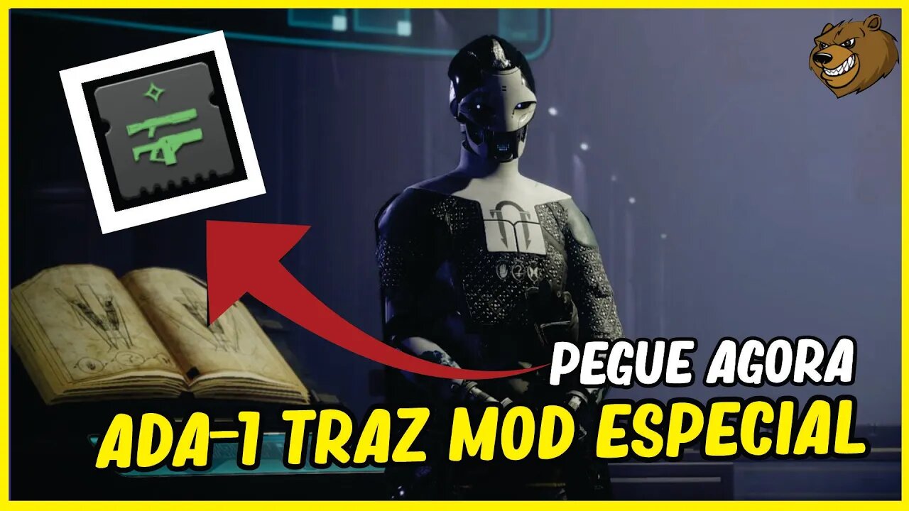 DESTINY 2 │ PEGUE ESSE MOD HOJE COM A ADA-1 / 15/10/2021