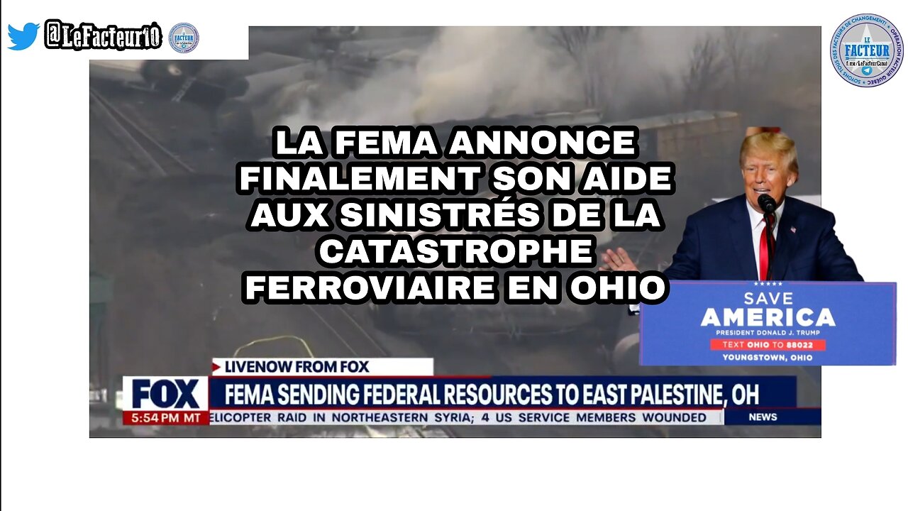 Volte-face La FEMA annonce finalement son aide aux sinistrés de la catastrophe ferroviaire en Ohio