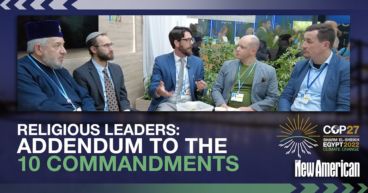 At UN, Religious Leaders Explain "Addendum" to 10 Commandments & "Third Covenant"