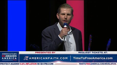 Eric Trump | "Never Lose Faith"