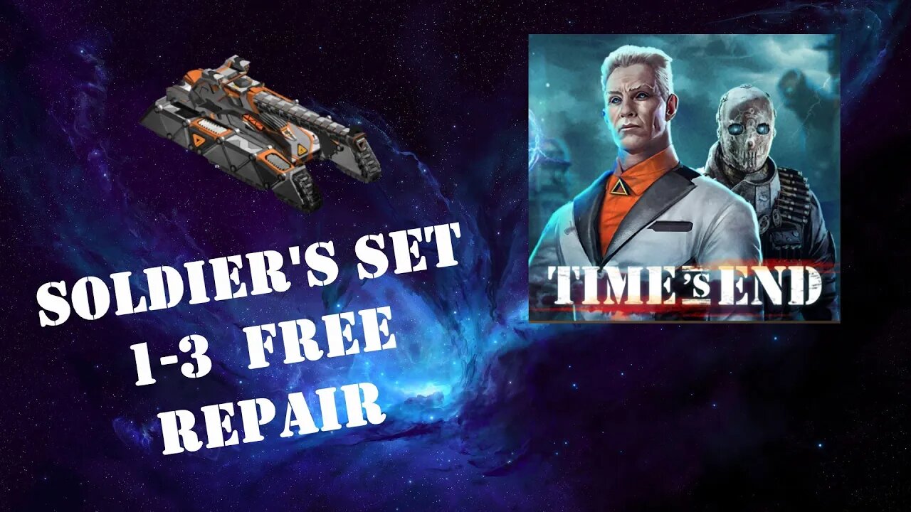 War Commander - Times End - Soldier's Set 1-3 (Free Repair)