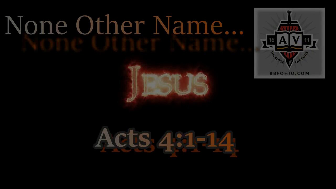 017 None Other Name (Acts 4:1-14) 1 of 2