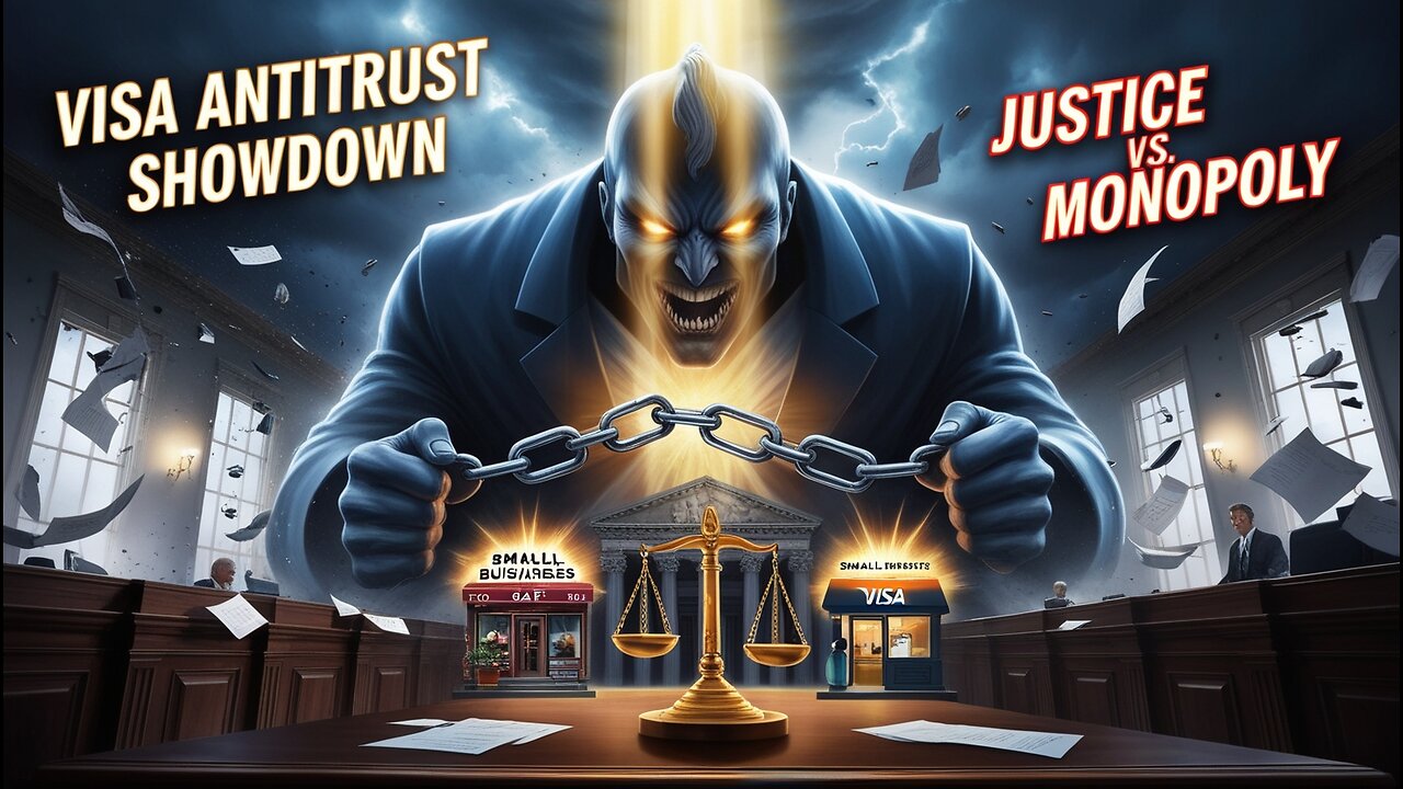 🚨 Visa’s Antitrust Showdown: Justice vs. Monopoly! 💥