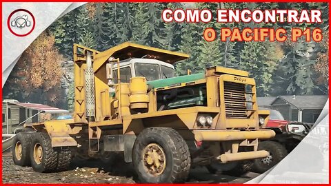 SnowRunner, Como Encontrar O Pacific P16, Gameplay PT BR, #4