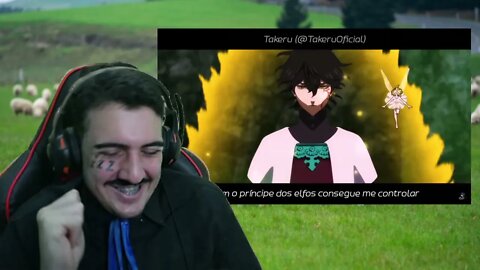 PASTOR REACT Rap do Yuno (Black Clover) - O ESCOLHIDO DA MANA | Takeru [Prod. 808 Ander]