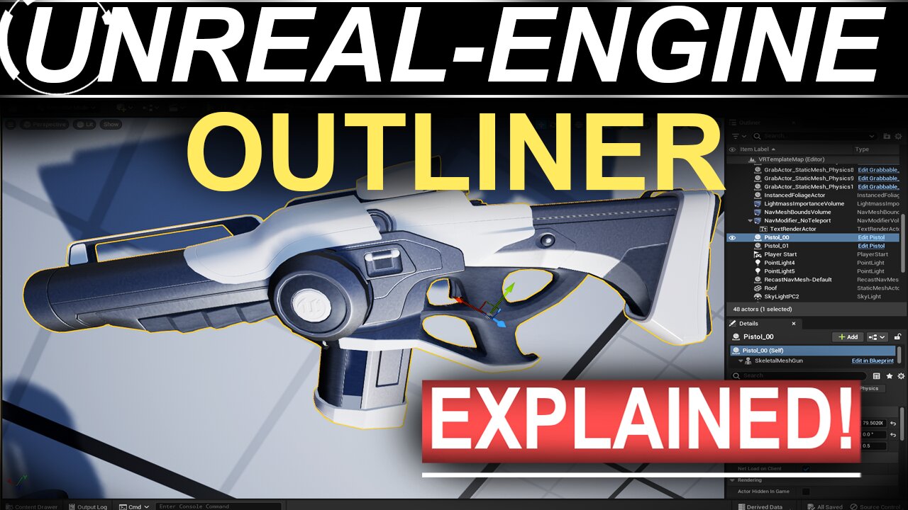 Unreal 5 Outliner Menu Explained (In 3 Minutes!!)