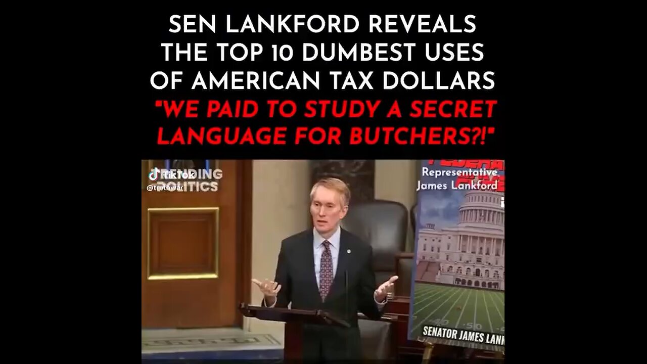 The top ten dumbest things our tax dollars were spent on.