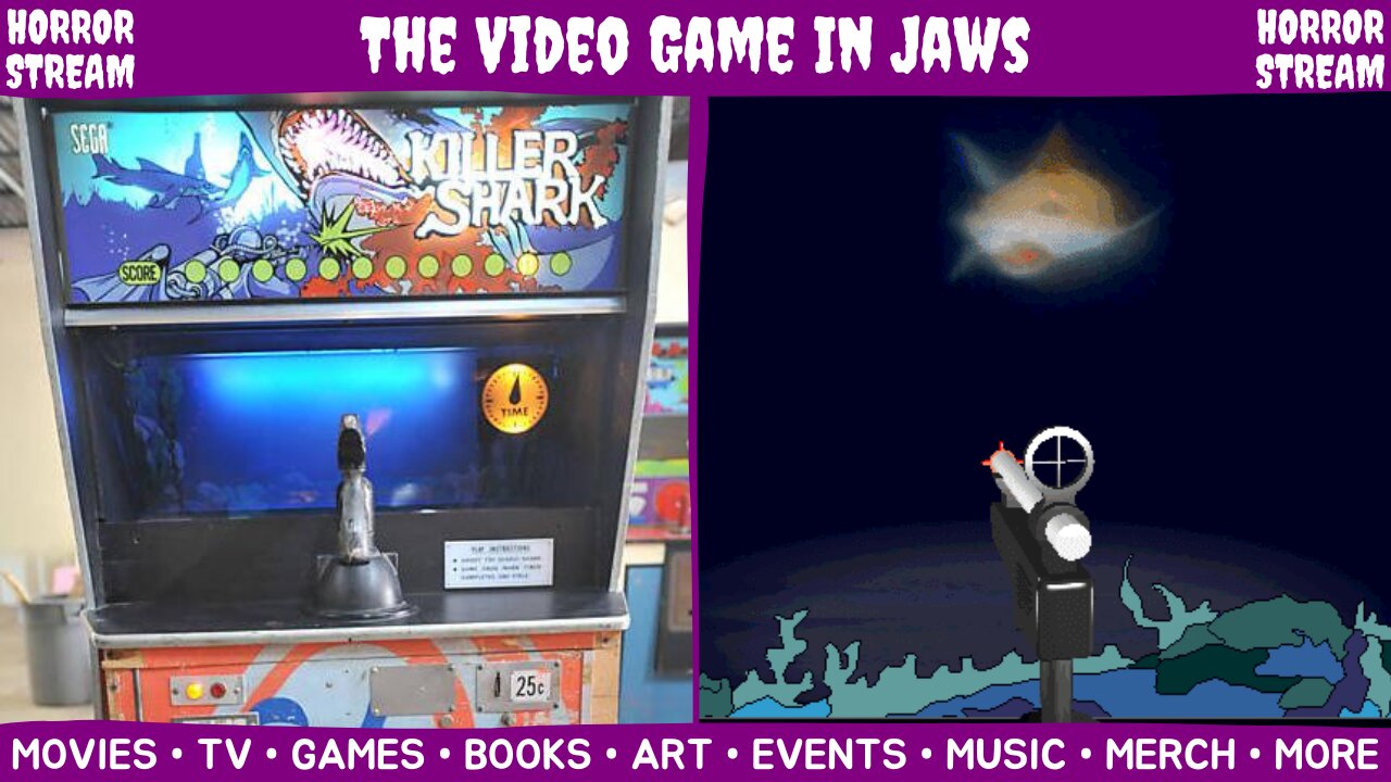 Remember The Video Game In Jaws, It Was Killer Shark By Sega [The Bearded Trio]