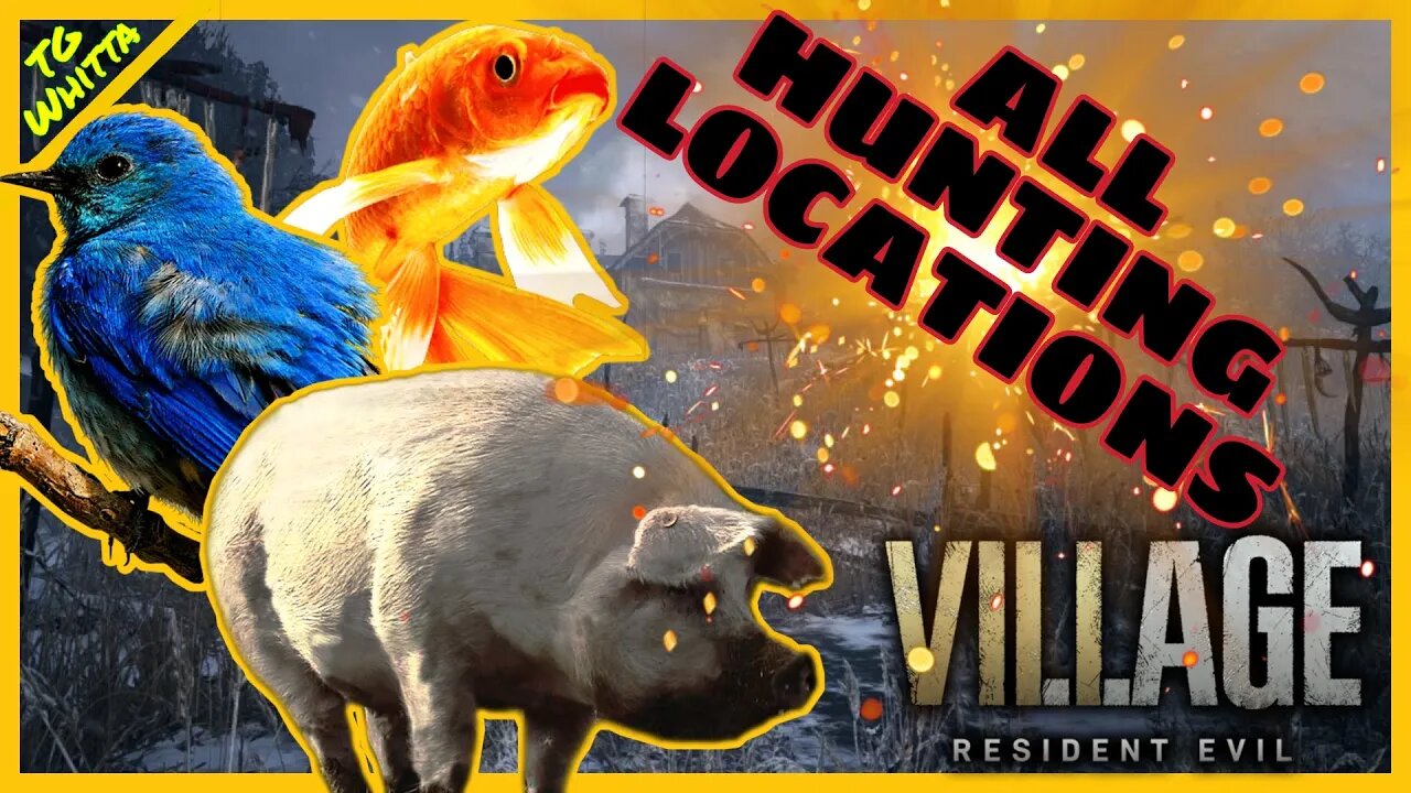 Resident Evil Village - How to Find All Animal Locations | EAT EVERYTHING IN THE DUKE'S KITCHEN