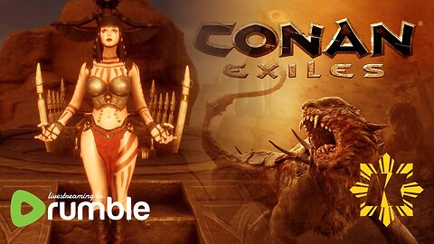 ▶️ WATCH » CONAN EXILES » GREATER RHINO IS HUGE >_< [4/17/23]