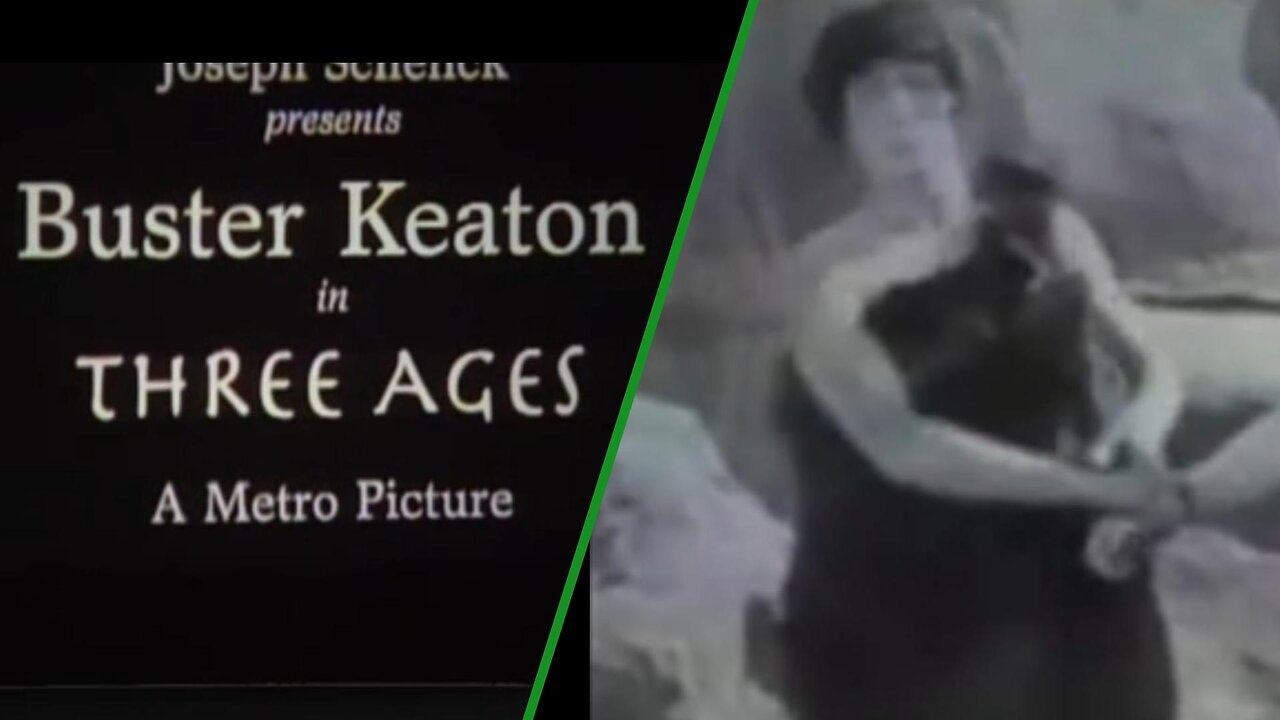 Buster Keaton | Three Ages (1923) | Classic Comedy Silent Film